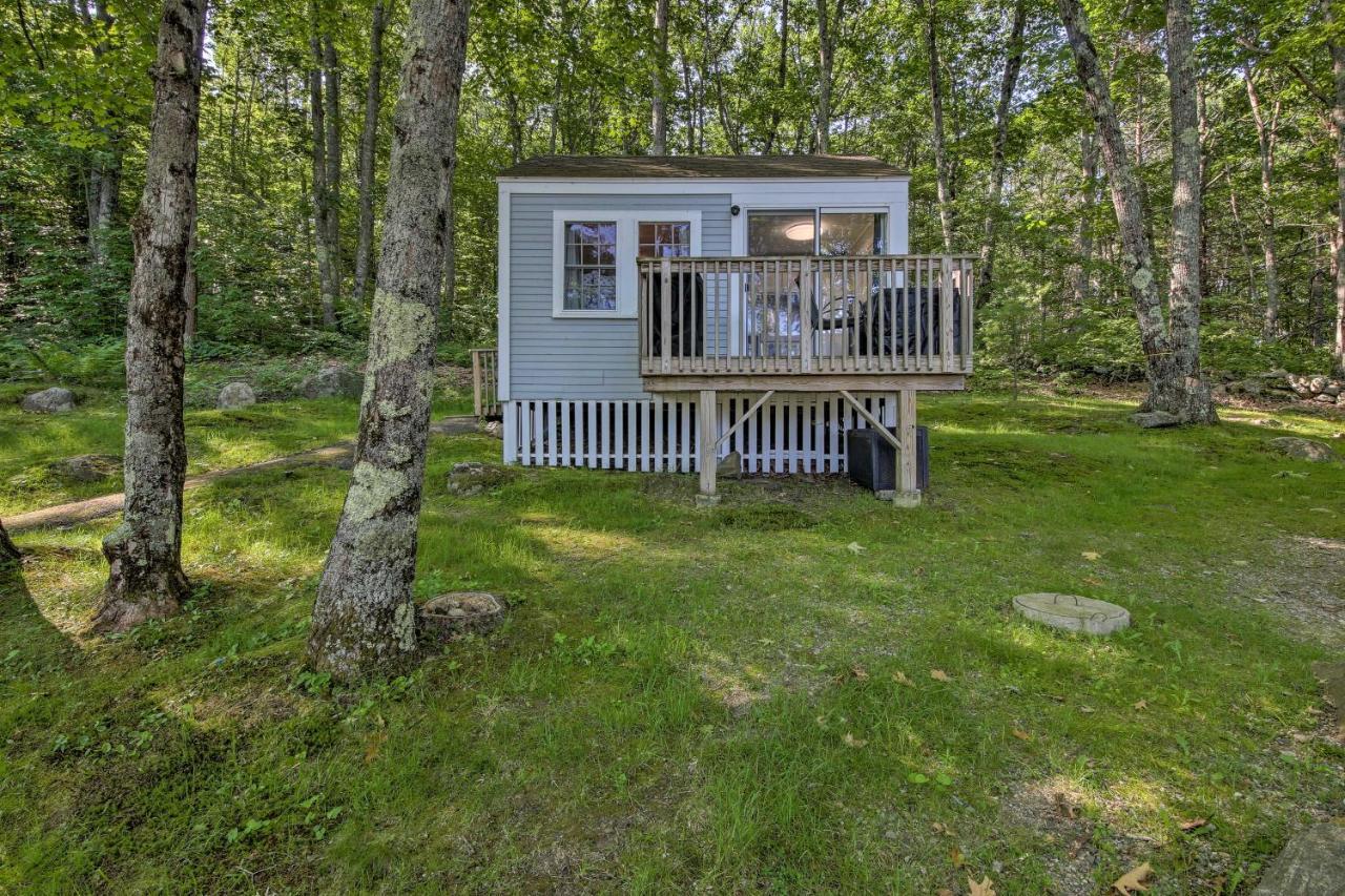 Lush Edgecomb Studio Cottage With Fire Table! Экстерьер фото