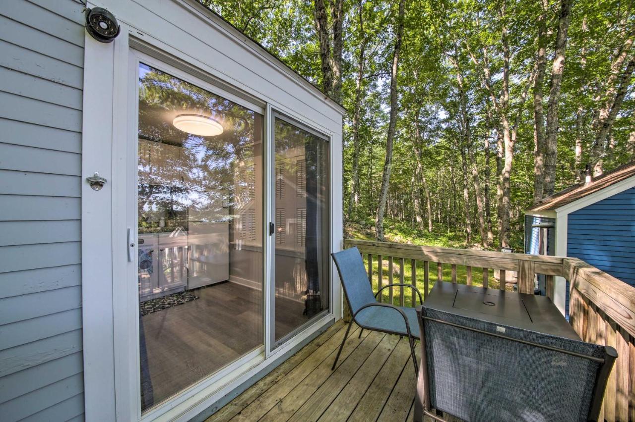 Lush Edgecomb Studio Cottage With Fire Table! Экстерьер фото